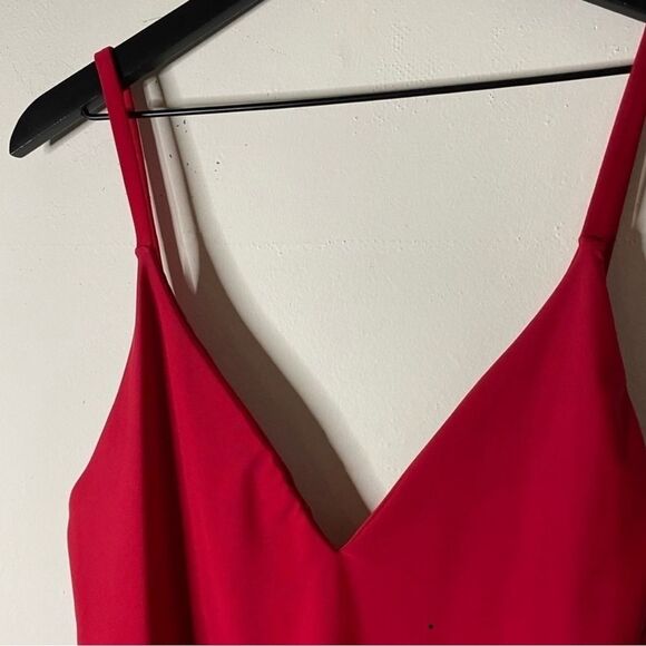 Tobi My Beloved Red Strappy High Cut One Piece Swimsuit - Picture 5 of 8